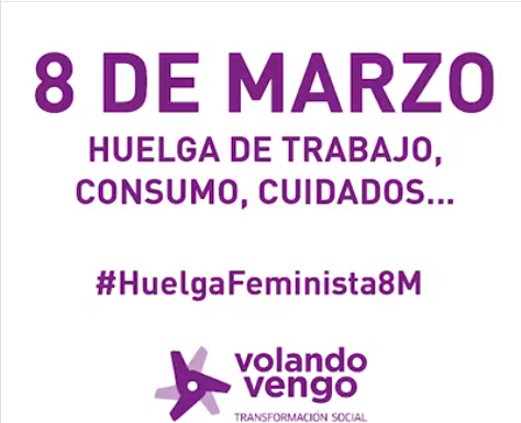#HuelgaFeminista8M